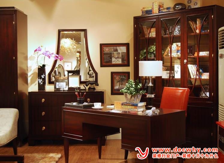 实木家具保养后的效果