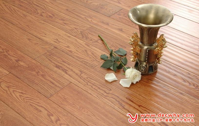 实木地板铺装完工图