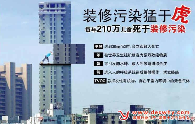 刚装修完工的房子主要有哪些装修污染