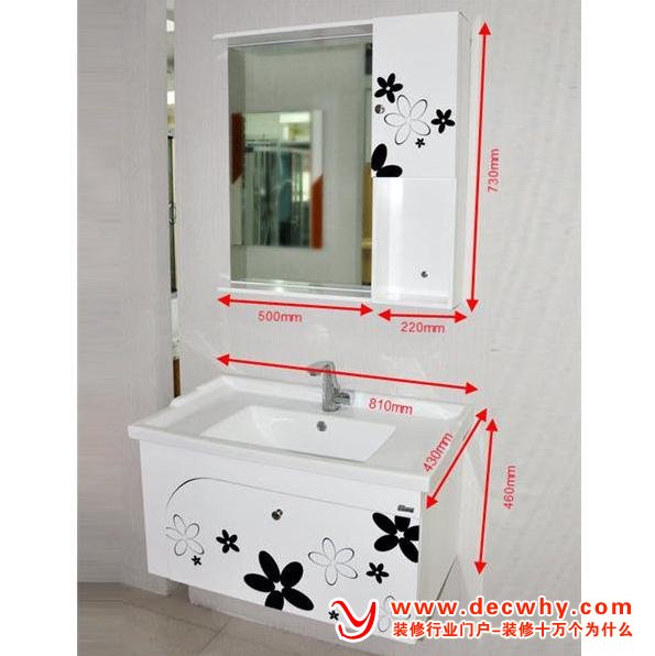 卫浴柜的尺寸设计