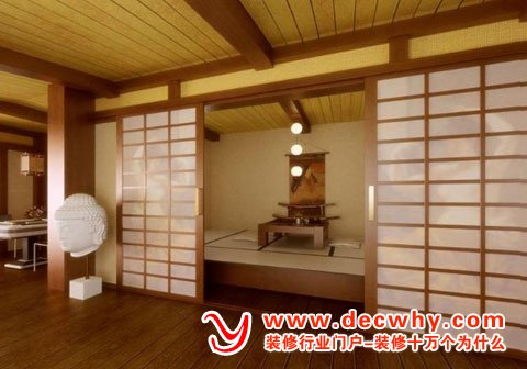 日式装修、日式设计、日式效果图