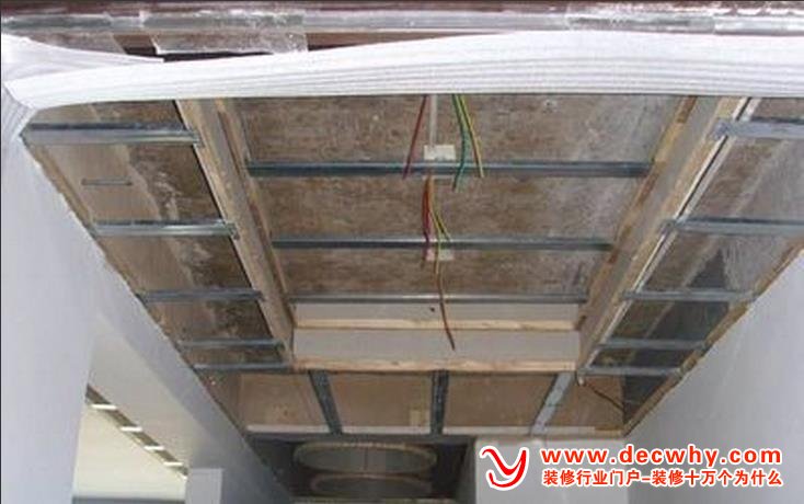 吊顶施工过程质量监督