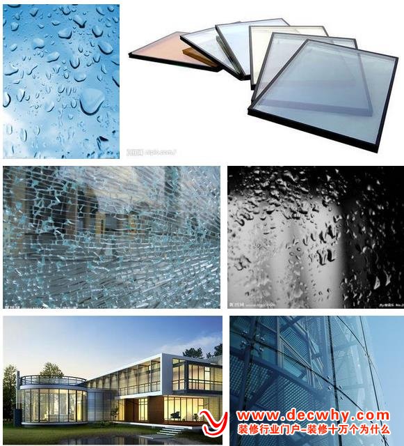 市面上各种常见的玻璃的应用