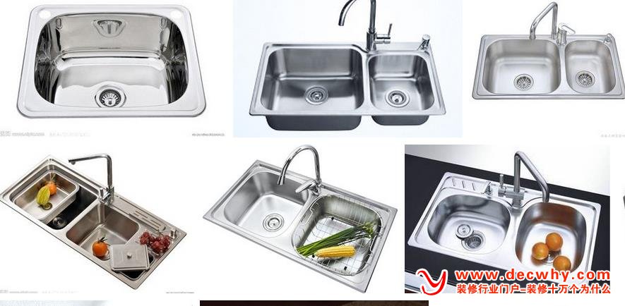 水槽的种类众多，要根据自已的需求来选购