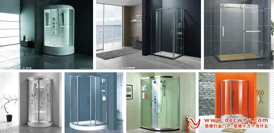 家庭常用的淋浴房的种类大全