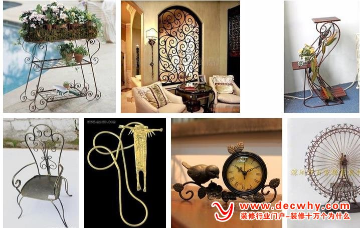 如何挑选铁艺饰品呢