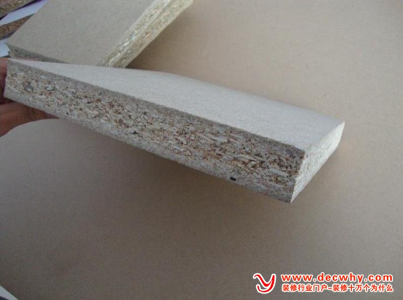 选择刨花板时要注意