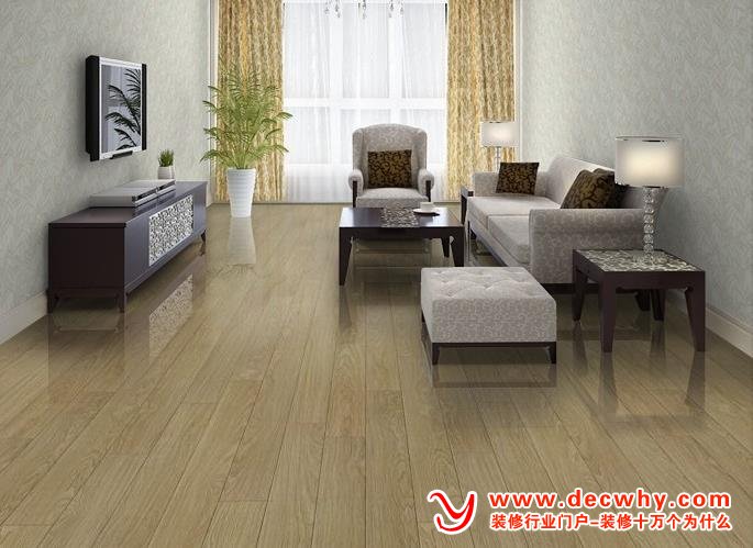强化复合地板铺装效果图
