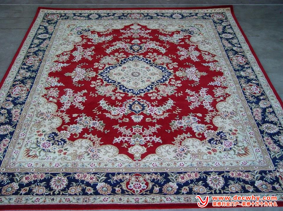 手工制作的纯羊毛地毯